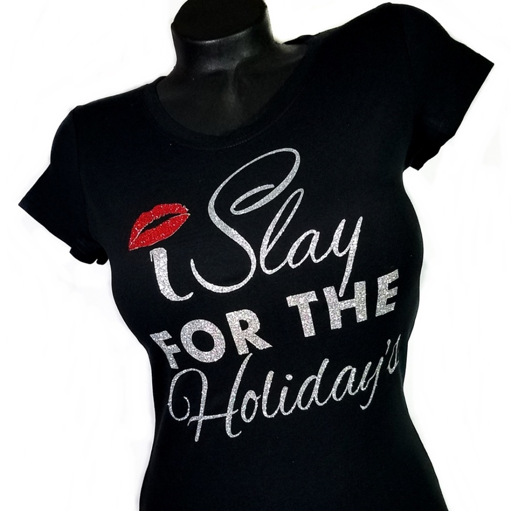 iSlay Black Spandex Tee